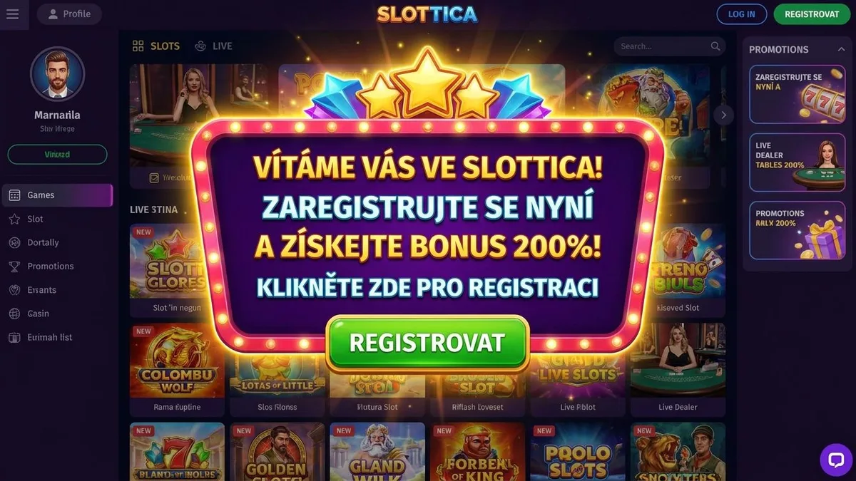 Registrace s bonusem